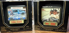 Lot/2 1:64 1992 #3 Dale Earhardt /1994 #71 Dave Marcis Diecast Collectible Cars