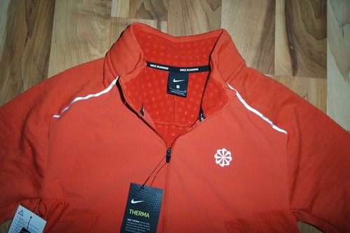 NUEVA CON ETIQUETAS Chaqueta para correr híbrida reflectante con cremallera completa Nike Element CJ5680 808 S RARA - Imagen 7 de 11