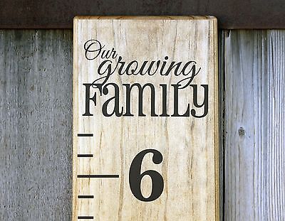 Family Growth Chart Ruler