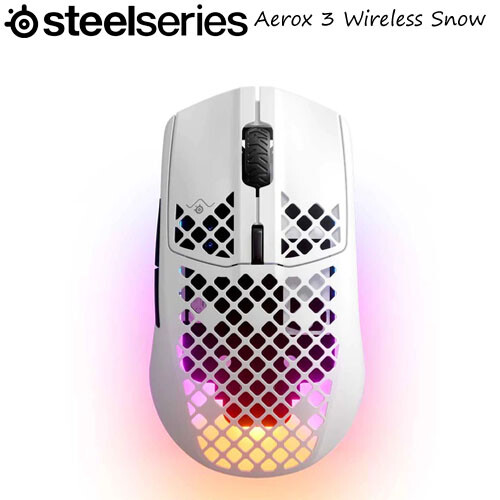 GENUINE SteelSeries Aerox Optical Ergonomic Wired Gaming Mouse USB-C Mesh RGB - Picture 21 of 31