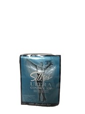 Silkies Ultra Control Top Large Taupe Color Panty Hose Made In USA