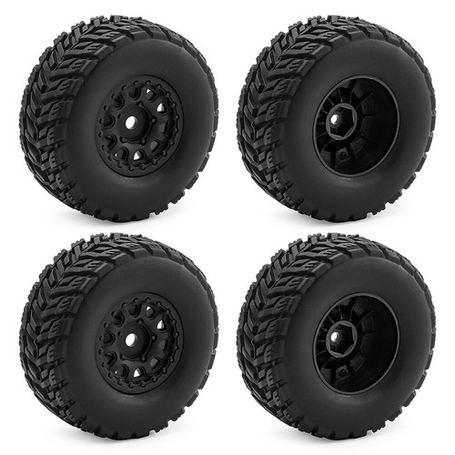 4PCS 1.0" Beadlock Wheel Rim &Tires For 1/18 TRX4M 1/24 SCX24 AX24 RC Car - Picture 4 of 26