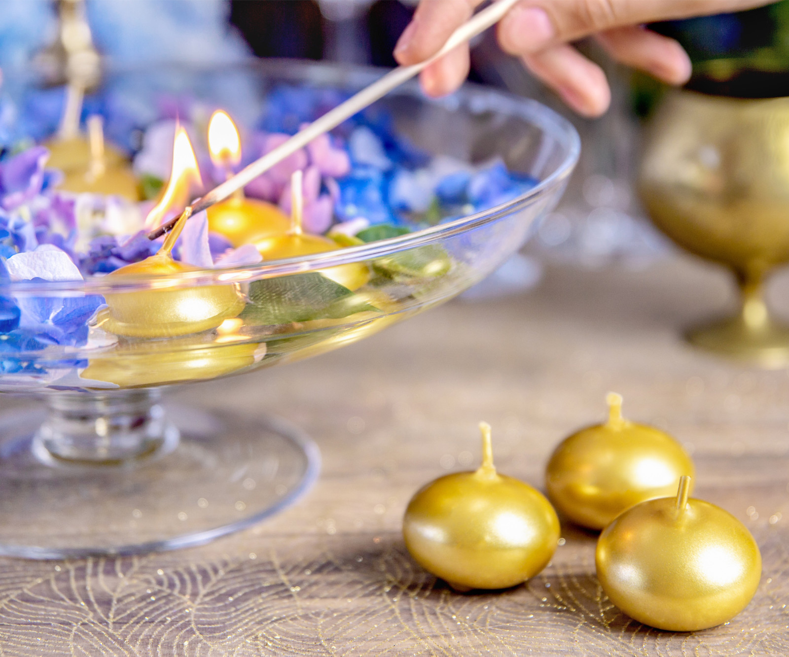 50 Stück Schwimmkerzen Weiß - Schwimmende Teelichter Für Deko, Valentinstag, Hochzeit