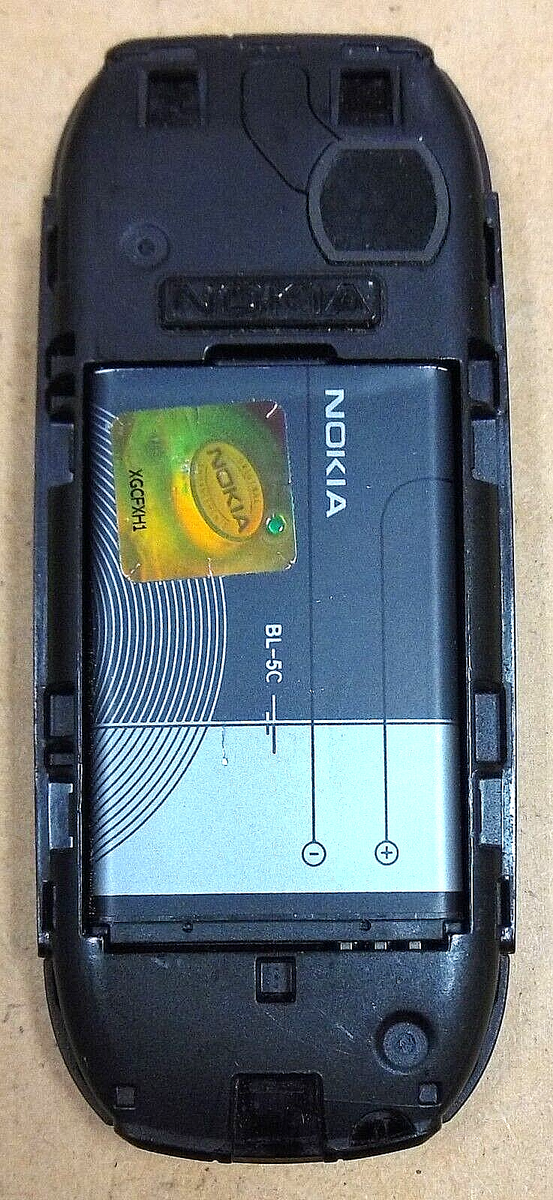 Nokia 1800 / Type RM-653 - Black ( Unlocked ) Very Rare