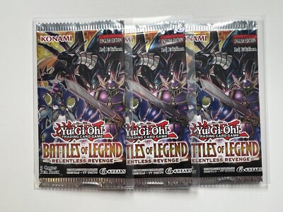 Yugioh Battles of Legend Relentless Revenge BLRR Booster Pack 1st Edition 3x | eBay Yugioh Battles of Legend Relentless Revenge BLRR Booster Pack 1st Edition 3x | eBay
