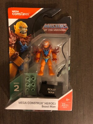 Mega Construx Heroes Masters of the Universe BEAST MAN mini Figure He-Man bloks