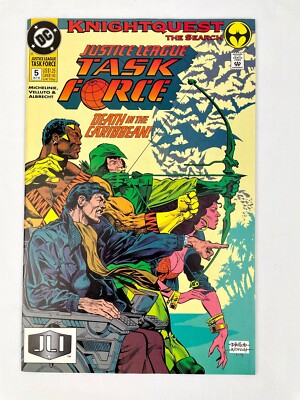 DC Justice League Task Force #5 Oct 1993 Knightquest The Search Comic Book