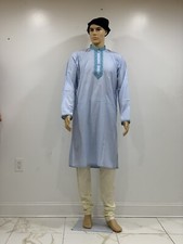 Men's Indian /Pakistani tunic Designer Kurta Panjabi Wedding Party wear shirt