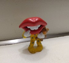 Vintage 1989 Tang Hot Lips 2" PVC Figure Pajamas Teddy Bear General Foods, Used.