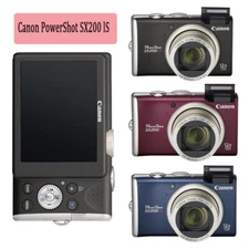 Canon PowerShot SX200 IS 12.1 MP Digital Camera w/Optical Zoom and 3.0-inch LCD