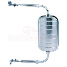 K-source Universal Exterior Chrome Truck Mirror H3541 11x6