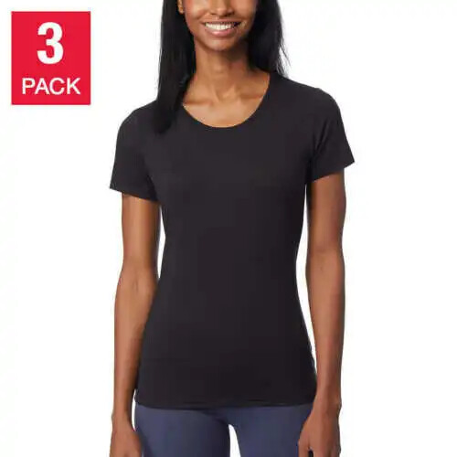 32° Degrees cooles kurzärmeliges Damen-T-Shirt - 3er-Pack - 1367171 - Bild 14 von 17