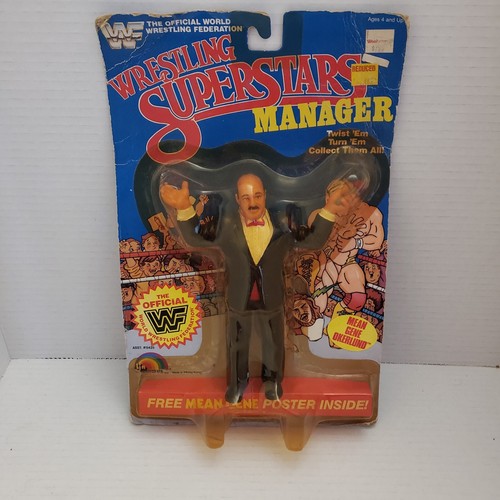 WWF LJN WRESTLING SUPERSTARS Manager Mean Gene Oke...