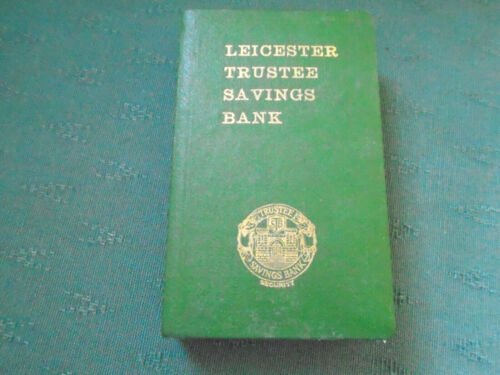 VINTAGE LEICESTER TRUSTEE SAVINGS BANK - METAL MONEY BOX - SEE PICTURES