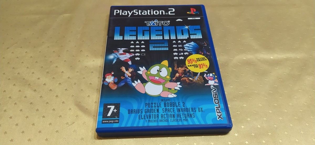 Taito Legends 2 Complete Pal Esp Taito Arcade Playstation 2 PS2 | eBay