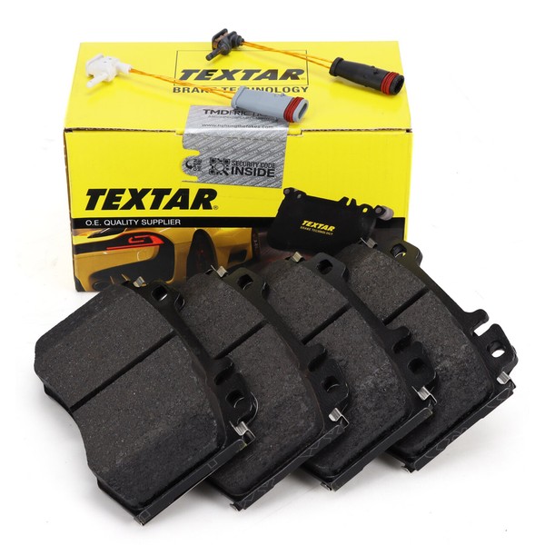 Textar 2374502 BremsbeläGe + Sensor FüR Mercedes W211 S211 C219 C209 W220 Vorne-image