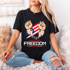 National Freedom Day T-Shirt Celebrates US Freedom Day Shirt American Flag Shirt