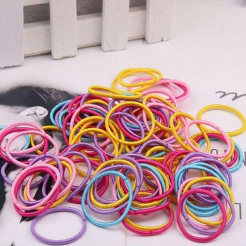Mini Hair Elastics Rubber Bands Braids Braiding Plaits Small A+ Band Y9R7 - Picture 3 of 9