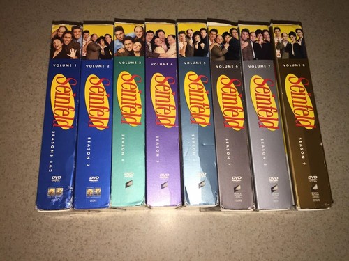 Seinfeld Complete TV Series Seasons 1-9 Used 8 Box’s JERRY SEINFELD - Picture 3 of 4