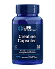 Life Extension,  Creatine - 120 Vegetarian Capsules