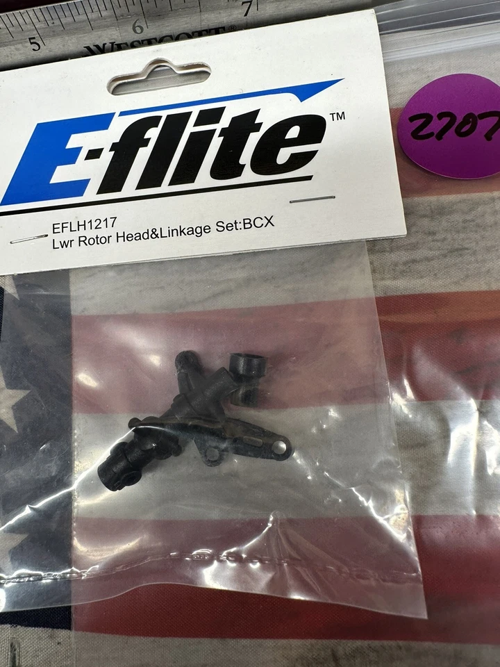E-flite EFLH1217 Lower Rotor Head & Linkage Set for: BCX - Image 3 of 4