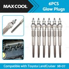 6X Glow Plugs Suitable For Toyota LandCruiser HZJ75 HZJ79 HZJ105 4.2D 1HZ 98-07