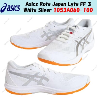 Asics Rote Japan Lyte FF 3 White Silver 1053A060-100 Men's Size