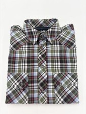 Dolce&Gabbana Men M D&G Plaid Long Sleeve Flannel Shirt Rs0772/Ts657-D Classic