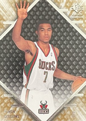 2007-08 Upper Deck SP Rookie Edition RAMON SESSIONS Milwaukee Bucks