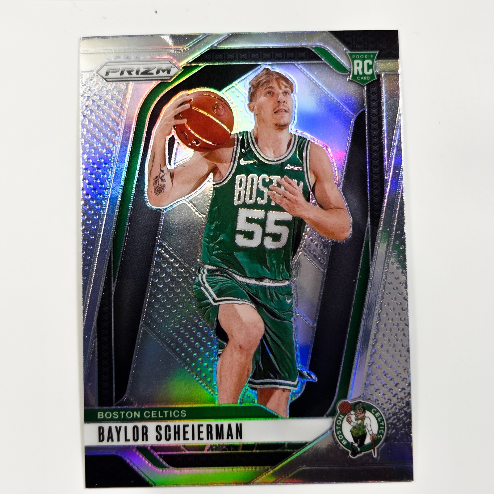 2024-25 Panini Prizm - Baylor Scheierman #236 Silver Prizm (RC)