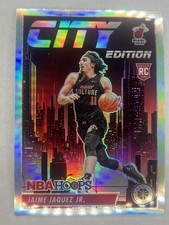 2023-24 Hoops Premium Stock Jaime Jaquez JR. City Edition Silver Prizm RC Heat