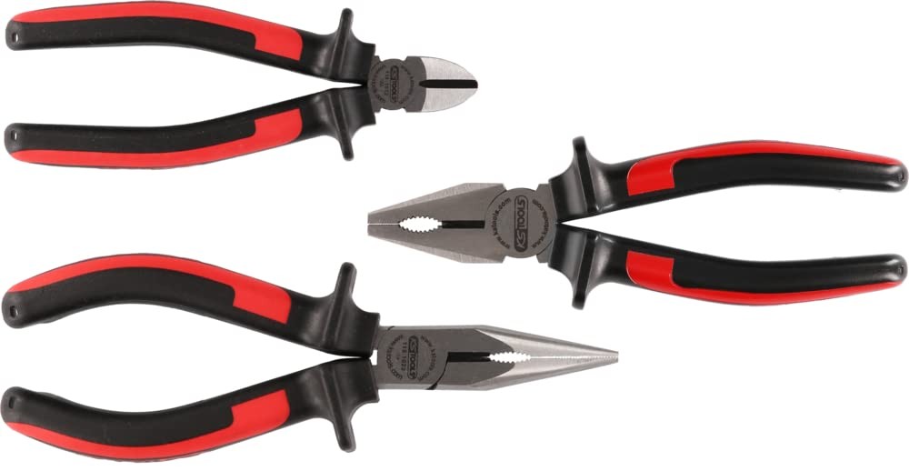 Pince coupante L.165 mm et jeu de 3 pinces Ergotorque pour coupe nette sans effort