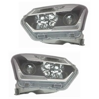 Halogen Scheinwerfer Set Links & Rechts Hauptscheinwerfer H11 FüR Isuzu D-Max II
