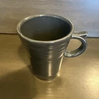 Fiesta Slate Latte Coffee Mug Large Ring Handle Thumb Rest Homer Laughlin USA