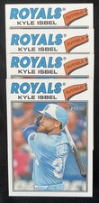 2026 Topps Heritage - #365 - Kyle Isbel - Royals - Lot Of 4 - NM/M