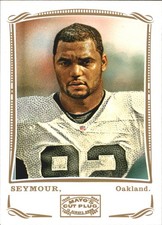 2009 Topps Mayo #224 Richard Seymour - FB