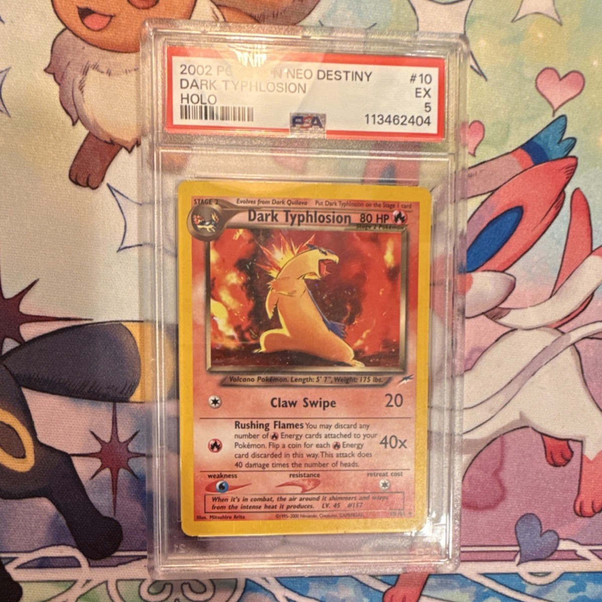 Dark Typhlosion 10/105 Neo Destiny Holo for sale online