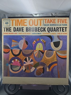 The Dave Brubeck Quartet Time Out 1961 Columbia CS 8192 Take 5 Five VG/G+