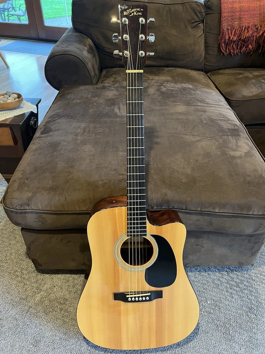 Recording King 6 String Dreadnought Body Acoustic Guitars for sale