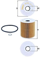 Ölfilter MAHLE OX 156D Filtereinsatz für BMW E39 E46 E38 E53 ROVER RANGE X5 5er