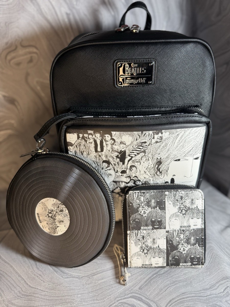 Loungefly The Beatles by Rucksack Mini Revolver Album W