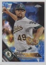 2016 Topps Box Set Chrome Sapphire Edition /250 Edward Mujica #330 3k7