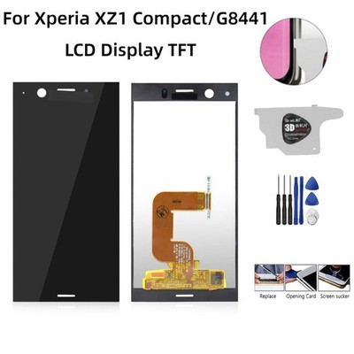 For Xperia XZ1 Compact/G8441 LCD Display TFT Touch Screen Digitizer Replacement