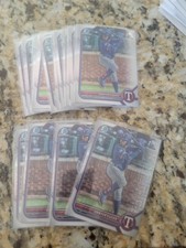 Danyer Cueva 18 Ct Baseball Card Rangers Lot