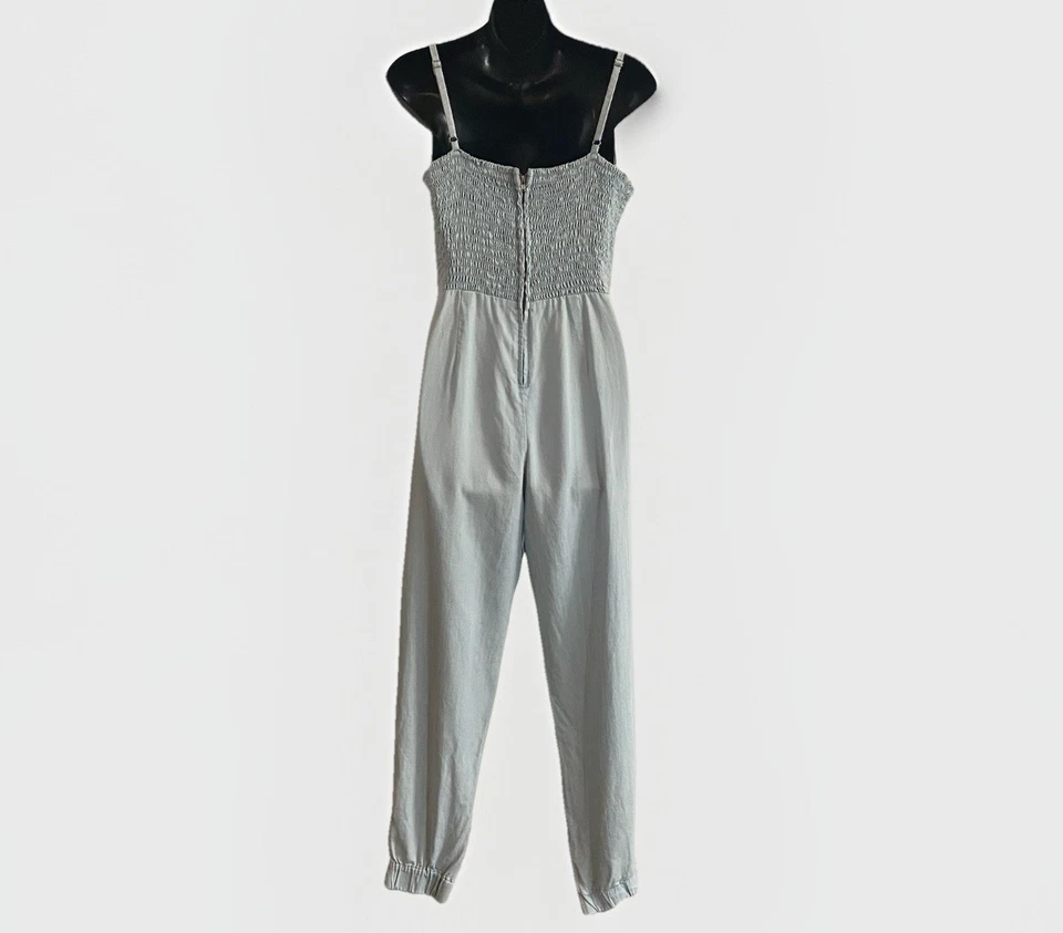 Mono Guess LA Mujer Azul M Con Volantes Estilo Y2K/90s Jogger BohoCore Hip Hop Foto 3 de 4