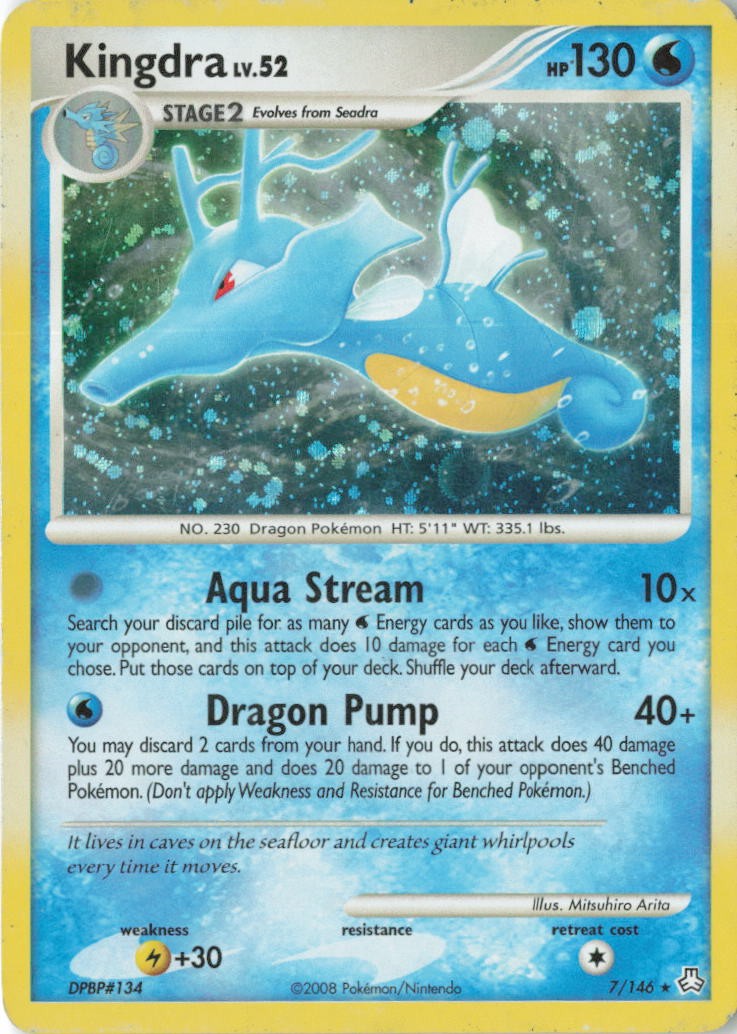 Kingdra Holo Rare Legends Awakened 7/146 HP