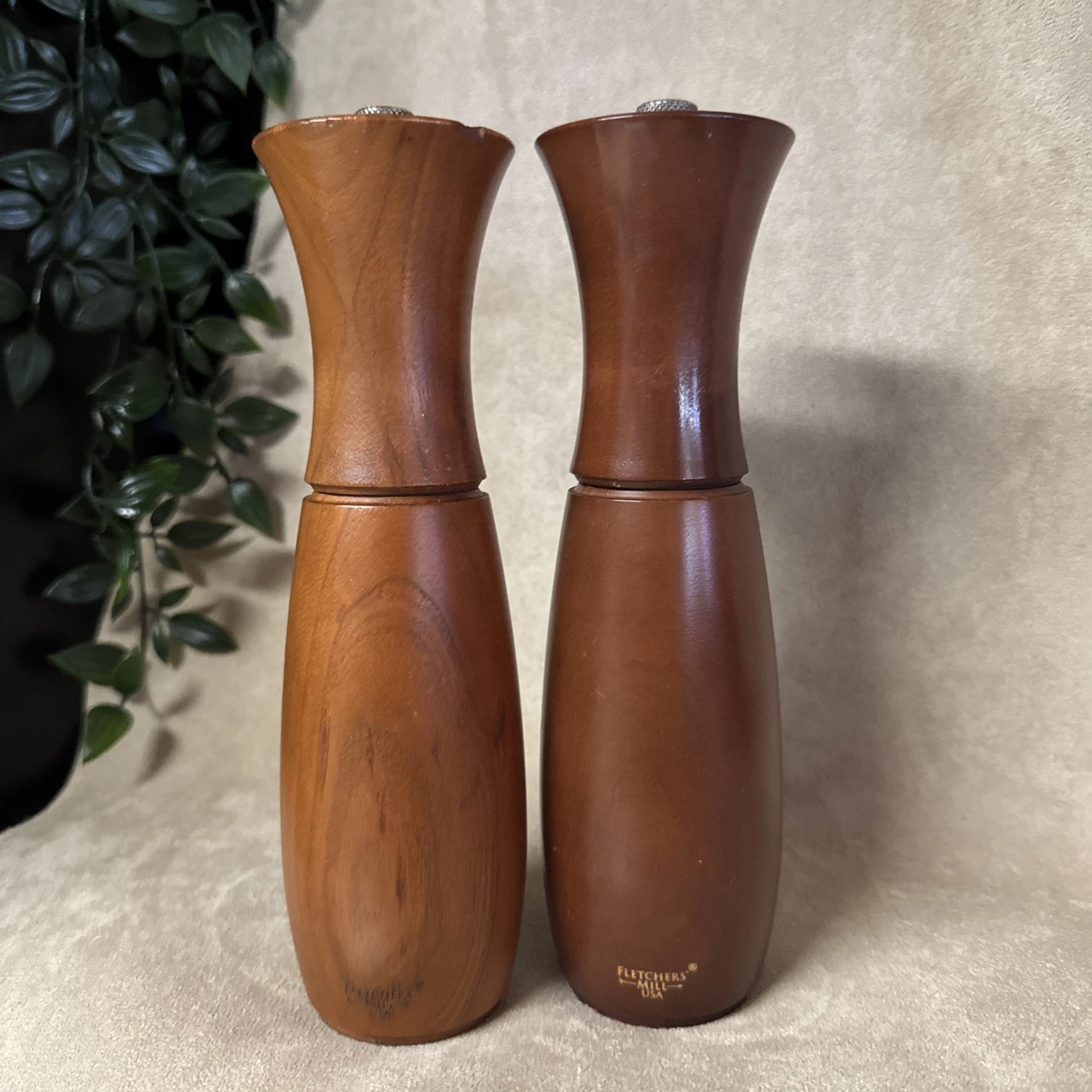 Fletchers' Mill Border Grill Salt & Pepper Mill Solid Wood Usa Made Adjustable
Opens in a new window