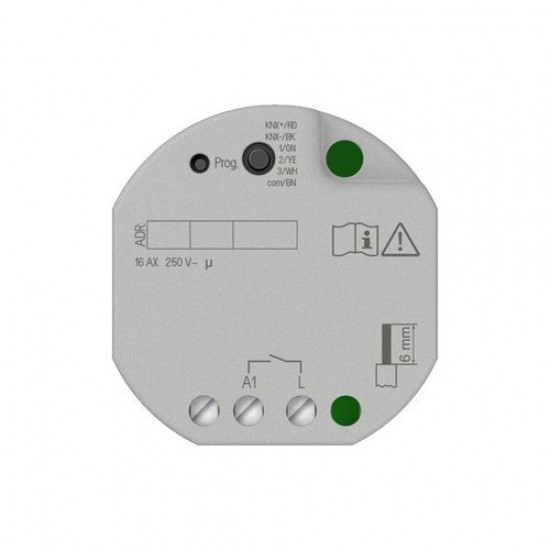 Jung 230011SU Knx Schaltaktor 1Fach, Up, Secure-image