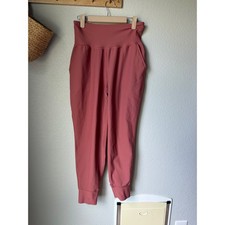 Old Navy Active Powersoft Joggers Pink High Waisted Tapered Pants