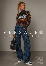 Versace Jeans Couture Baroque Leopard Print L...